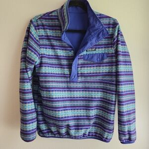 Patagonia Reversible Pullover Fleece Sz Small